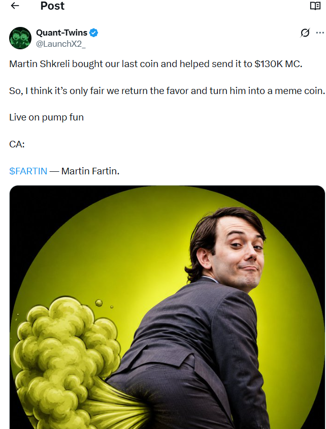 Launch announcement