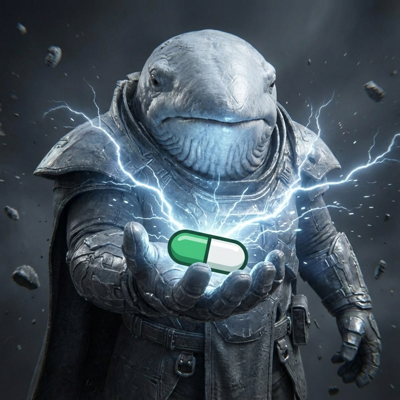 The White Whale meme coin artwork