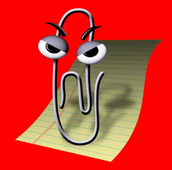 Clippy PFP Cult meme coin artwork