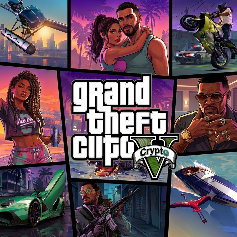 GTA Coin meme coin artwork