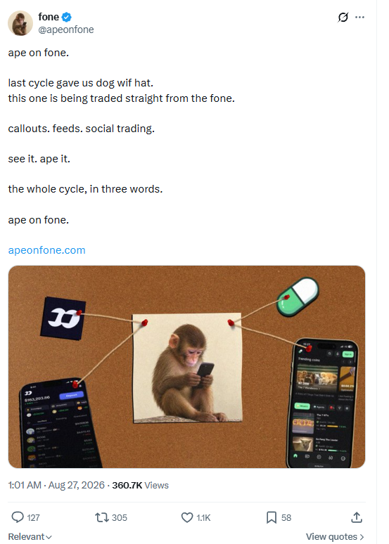 APEFONE launch post
