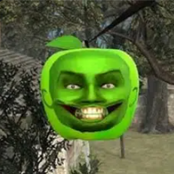 Sakadung Apple meme coin artwork