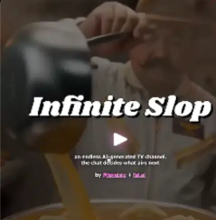 Infinite Slop meme coin artwork