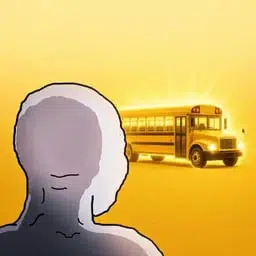 James (Learn to Bus) meme coin artwork