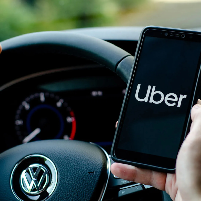 Uber Driver meme coin artwork