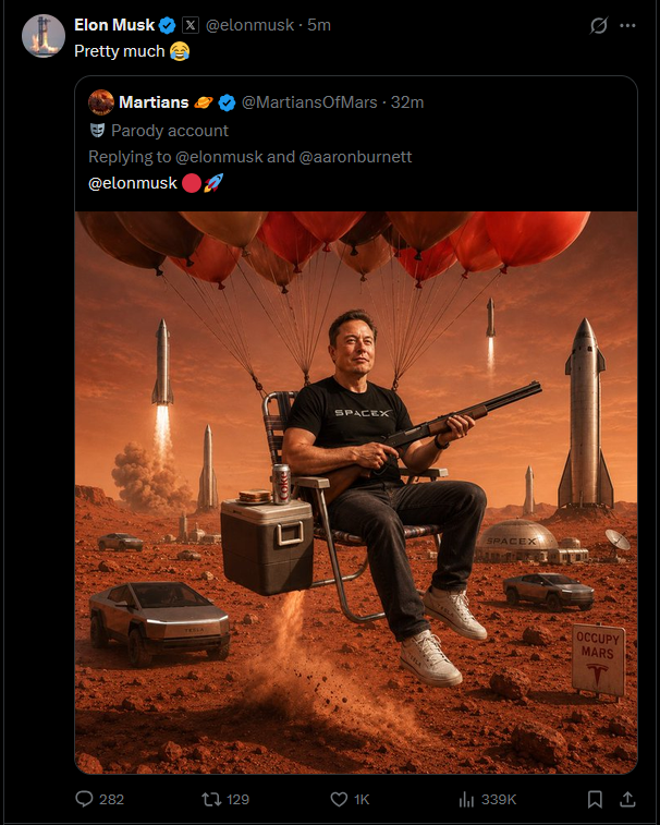 Martians meme coin artwork