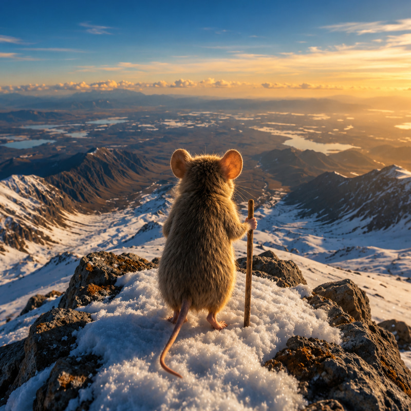The Nietzschean Mouse meme coin artwork