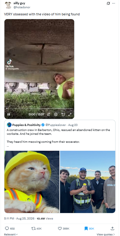 The rescue video going viral